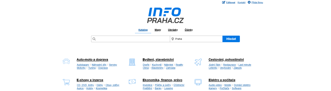 Info-Praha.cz - Váš online katalog firem v Praze