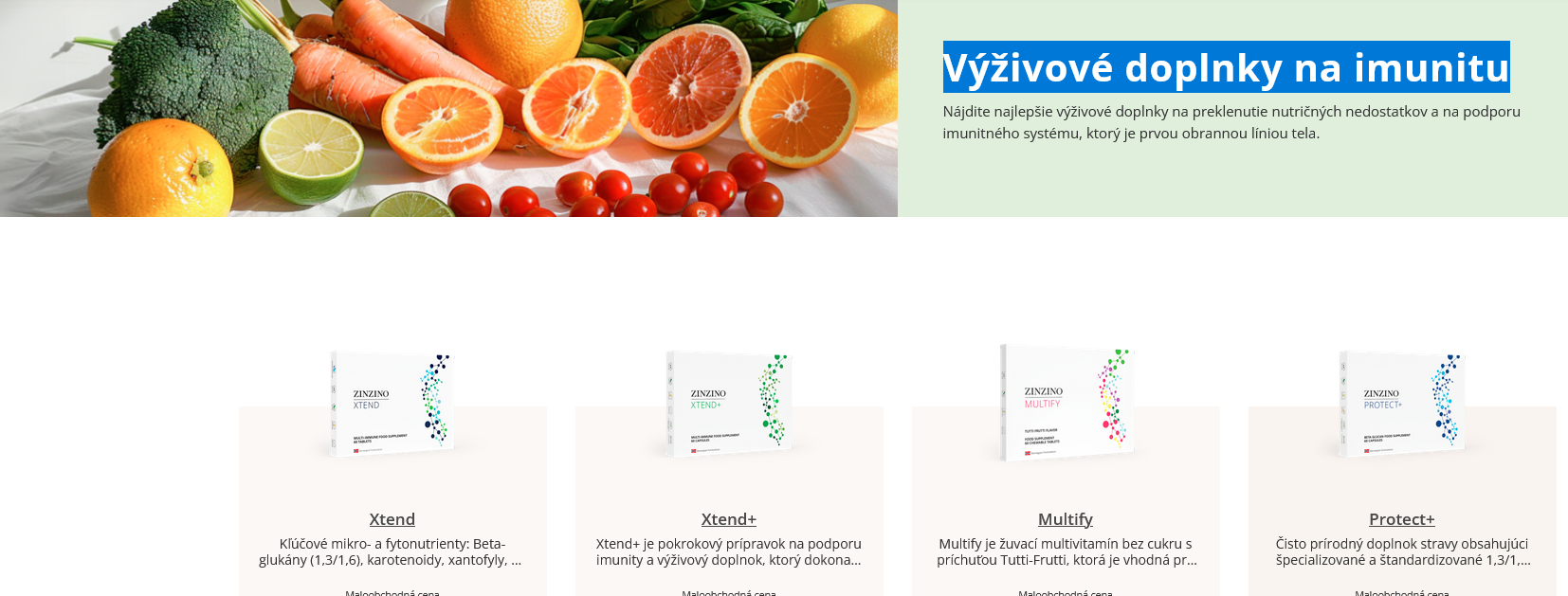 Zinzino Slovensko Inovatívne prírodné výživové doplnky