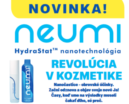 Neumi SK / CZ Revolúcia v kozmetike, Najsilnejší antioxidant GLUTATION